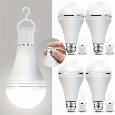 Battery-Powered Light Bulb Emergency Portable Hook Design - Image 1